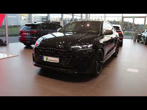 BLACKED OUT facelift 2025 Audi q8 60 TFSIe 490hp quattro |23"| carbon fiber mirror caps| LIGHT show