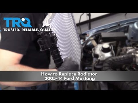 How to Replace Radiator 2005-14 Ford Mustang