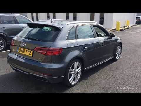 OV18TTZ AUDI A3 TDI S LINE GREY 2018, Bradford Audi