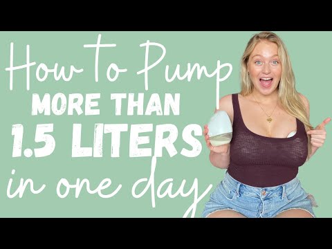 How To Increase Milk Supply *I Pump *60oz* Per Day