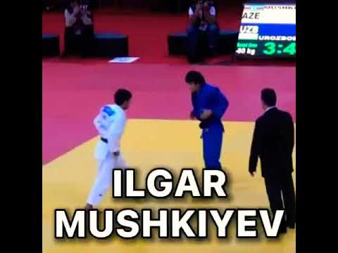 İlgar Mushkiyev🇦🇿 -60 kg@d_urozboev lost #kazakhstan#fighter #ippon #russia #judoka #trending#wazari