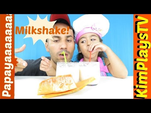 World's Yummiest Papaya Milkshake Done The Right Way Video