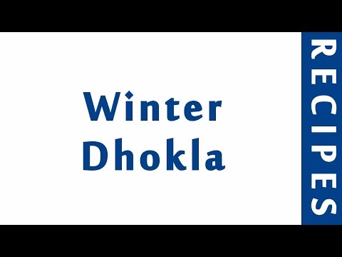 Winter Dhokla | POPULAR BREAKFAST RECIPES | RECIPES LIBRARY