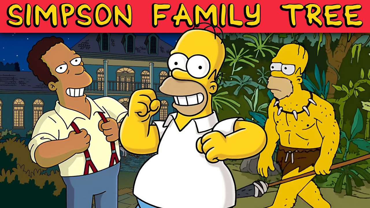 The Complete Simpsons Family Tree