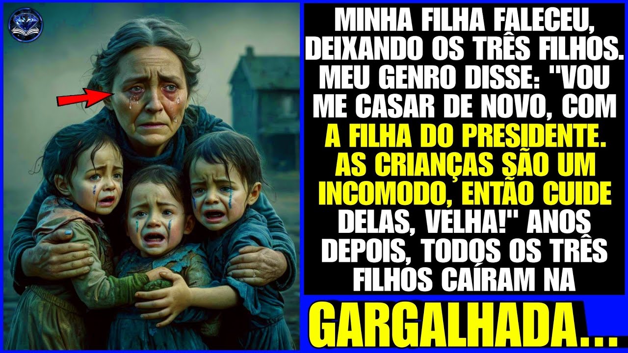 Minha filha faleceu, deixando para trás 3 filhos. Meu genro: "Eu vou me casar. Cuide deles, velha!”…
