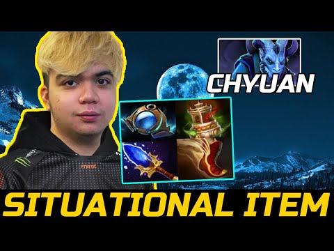 RAVEN MID SITUATIONAL BUILD VS FNATIC.CHYUAN DOTA 2