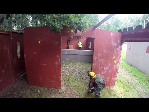 Drop in paintball - Bankrån 1  Röda laget