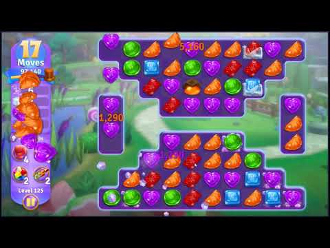 Wonka's World of Candy Level 125 - NO BOOSTERS + FULL STORY 🍫 | SKILLGAMING ✔️