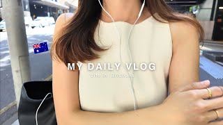 VLOG｜29歳駐妻の日常🪿｜帰国前の何気ない3日間｜社会人Vlog｜ブリスベン暮らし