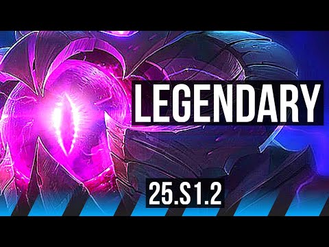 VEL'KOZ vs AKALI (MID) | Legendary | NA Challenger | 25.S1.2