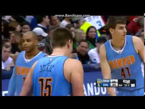 Nikola Jokic 27 Pts , 11 Reb , 4 Ast vs Mavericks - Dallas Mavericks vs. Denver Nuggets - 12/12/2016