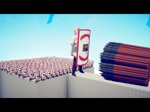 100x ASSASSIN SHIELD vs EVERY GOD - TABS | Totally Accurate Battle Simulator 2022