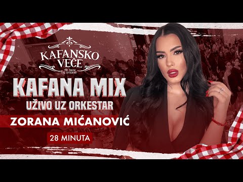 ZORANA MICANOVIC - UZIVO KONCERT | 25 MIN LIVE MIX | 2024 | KAFANSKO VECE