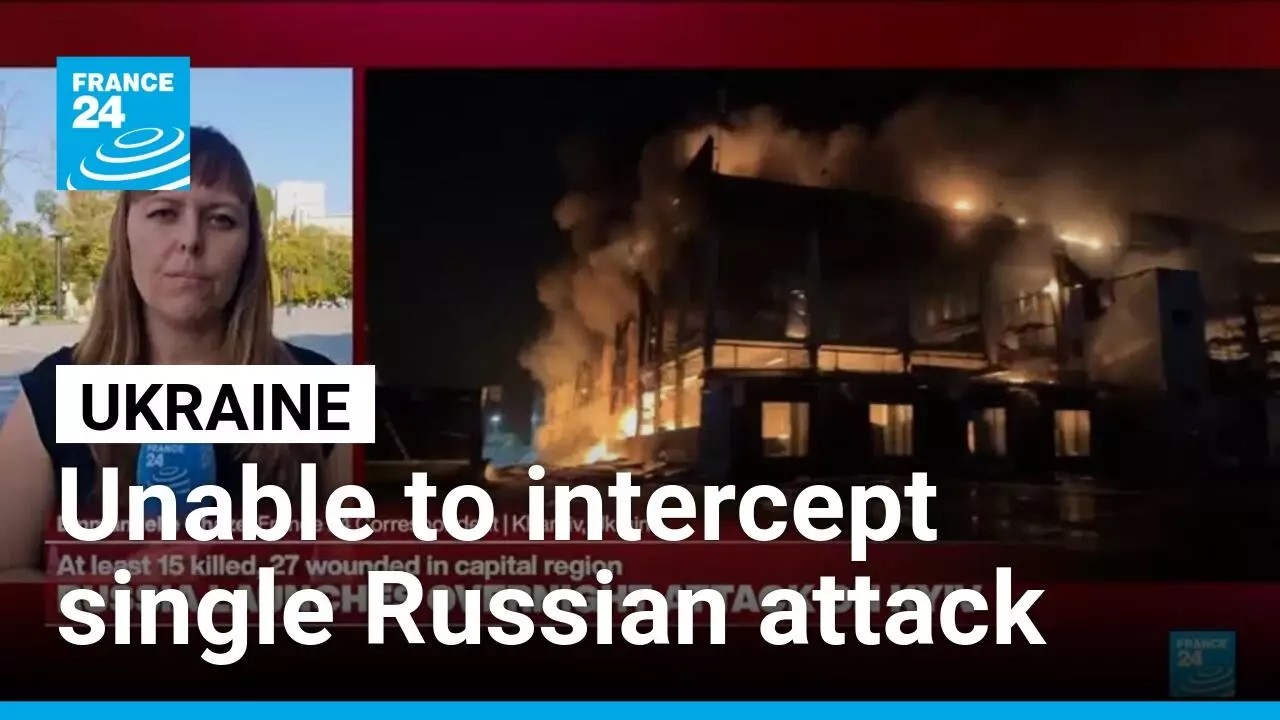 Russian barrage on Ukraine kills 15 • FRANCE 24 English
