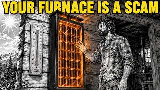 This $100 Sun Wall Heats Any Home 80°F FOREVER...(Science Explained)