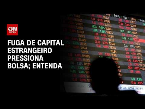 Fuga de capital estrangeiro pressiona bolsa; veja análise | CNN PRIME TIME