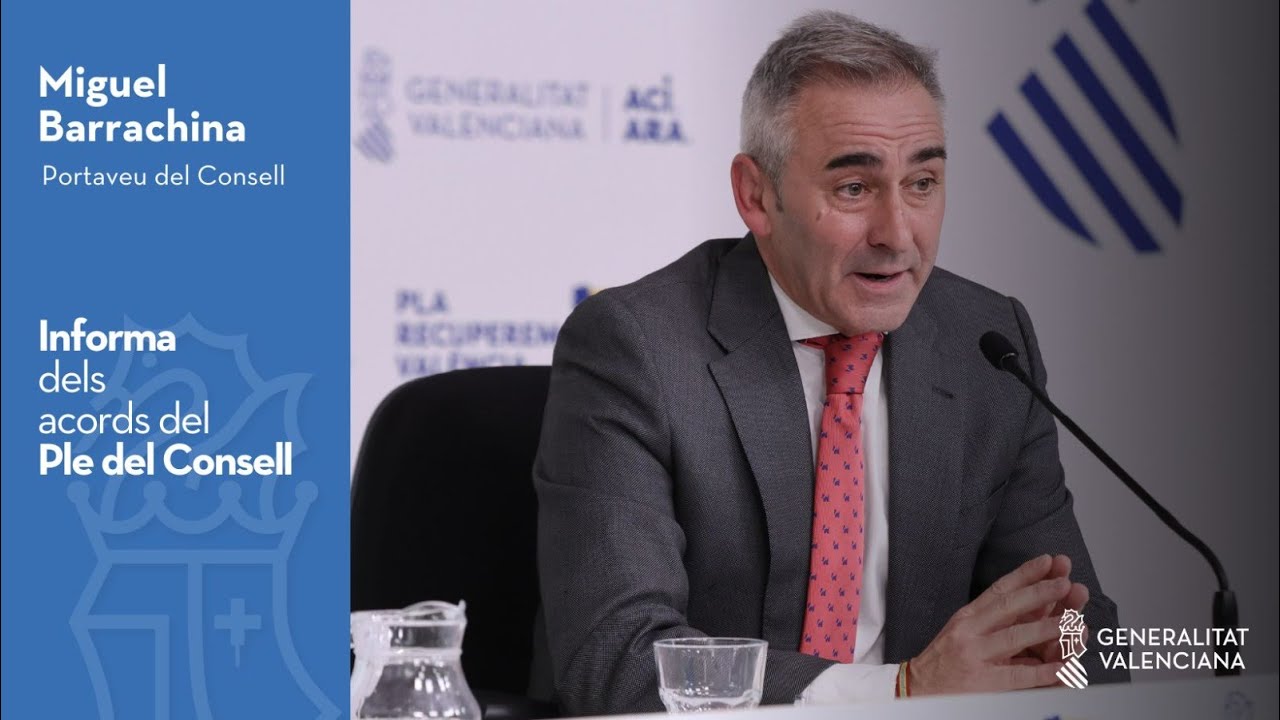 Directo: rueda de prensa tras el pleno del Consell