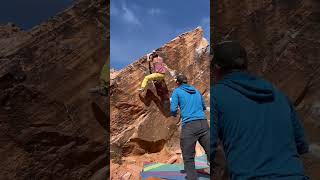 Video thumbnail: The Huck, V5. Red Rocks