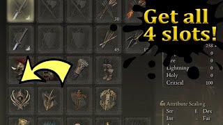 How to unlock all 4 talisman slots all talisman pouches Elden Ring