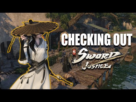 Finally...Checking out Sword of Justice - YouTube