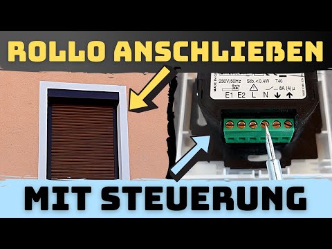 Connecting roller shutter controls & wiring roller blinds (Homepilot & Rademacher)