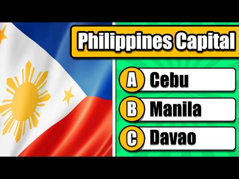 Philippines Quiz 🇵🇭 | 50-Question General Knowledge Challenge About the Philippines