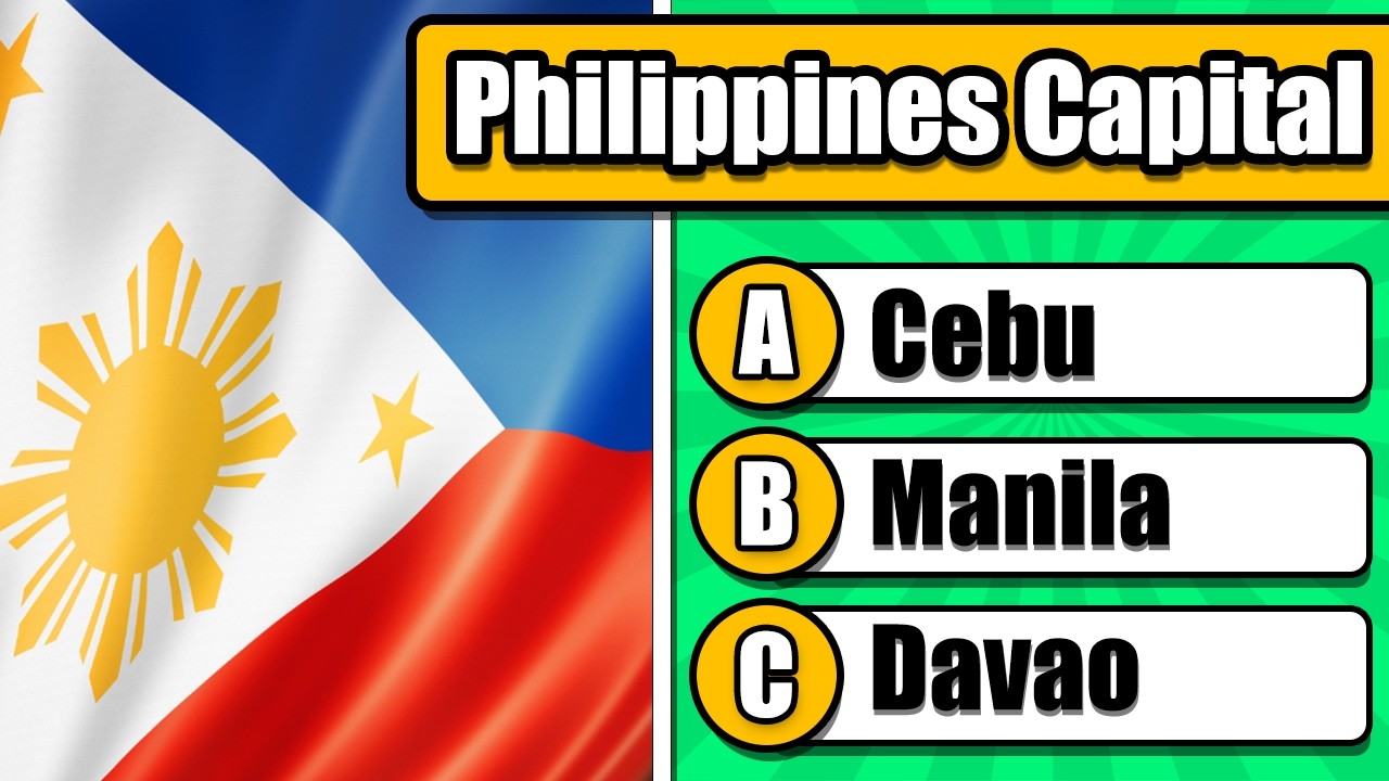 Philippines Quiz 🇵🇭 | 50-Question General Knowledge Challenge About the Philippines