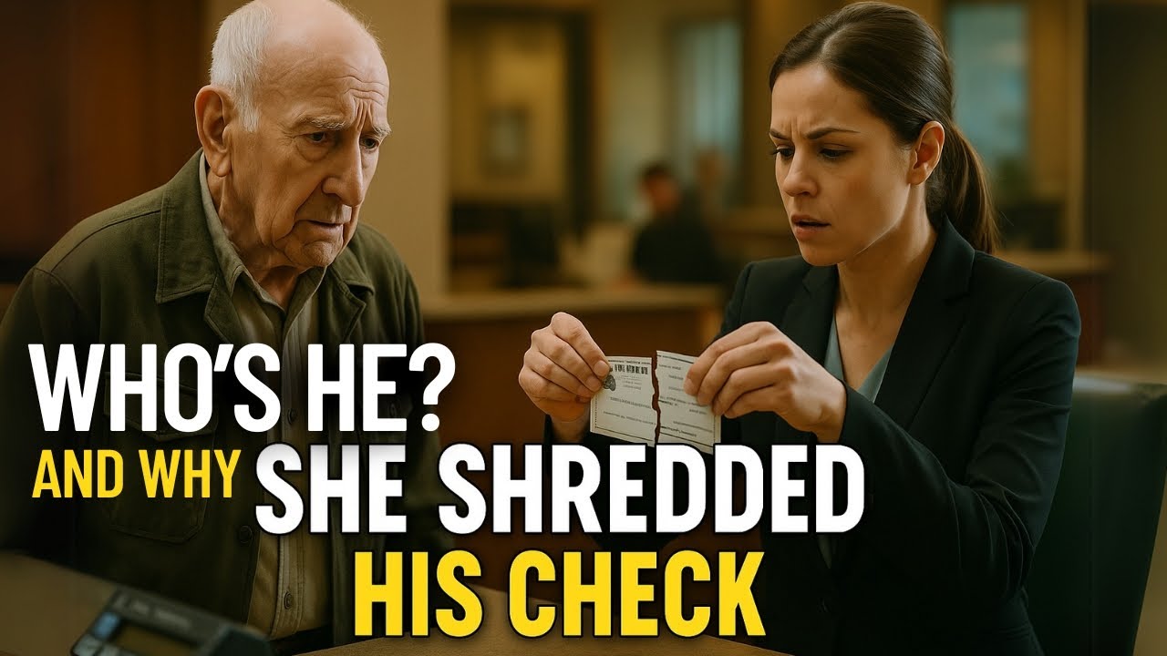 She Shredded a Veteran’s Check — 5 Minutes Later, the Treasury Secretary Shut Down the Bank