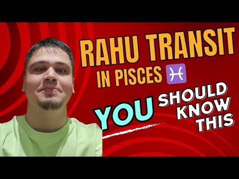 Rahu Transit In Pisces ♓ | 30th October 2023