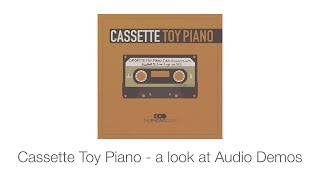 Video thumbnail for TPL | Cassette Toy Piano - a look at Audio Demos by THEPHONOLOOP