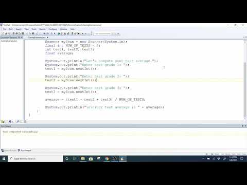 Java 1 Fall 2019 Chapter 2 Casting Int To Float In Java