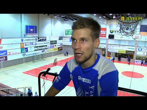 Aapo Autio Liikunnan Riemu futsal. Riemu-Ilves FS ottelun jälkeen 9.11.2013