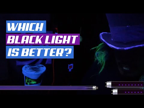 UV LED vs Fluorescent Black Light 2020