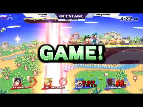 Otis / Kasen vs Greasy / Solarman - Losers Quarters Doubles - Offstage 35 w/ SSB4