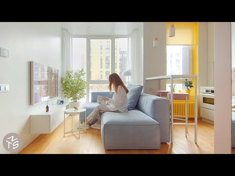 NEVER TOO SMALL Kyiv Compact Designer Apartment Ukraine - 32sqm/344sqft