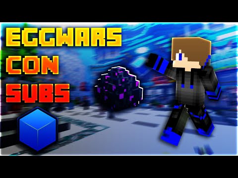 🔴Playing EGGWARS with SUBS in MINECRAFT BEDROCK!!!  - NEW SET UP!!