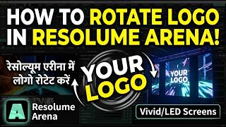 Download lagu How To Rotate Logo In Resolume Arena mp3