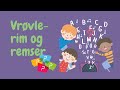 Vrøvle Rim Og Remser Fem Flade Flødeboller Mfl Læring For Små Børn Rim Med Tekst Og Billeder