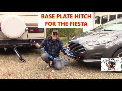 Installing A Towing Base Plate On A Ford Fiesta Toad - Roadmaster Base Plate Kit From Etrailer