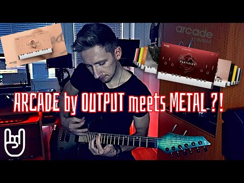 ARCADE by Output MEETS METAL | Plugin review + INSTRUMENTAL SONG