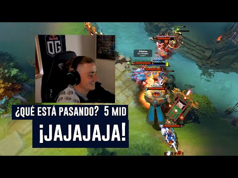N0TAIL gankeado por 5 HÉROES en mid 🤣