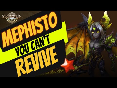MEPHISTO. ⛔You Can't Revive!⛔ Wind Demon in Summoners War RTA