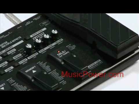 Boss ME-25 Guitar Multi Effects Processor Overview