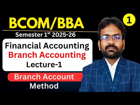 Financial Accounting Syllabus 2025 26 BCom 1st Year Semester 1st CWG for BCOM