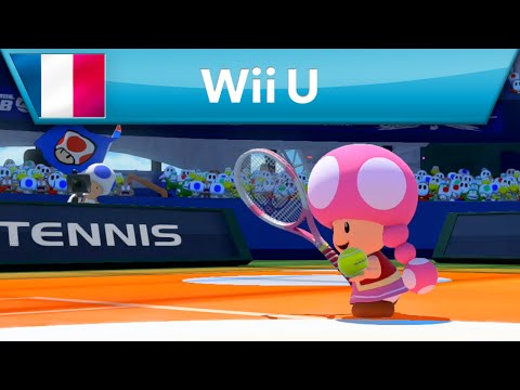 Mario Tennis : Ultra Smash - Toadette monte au filet (Wii U)