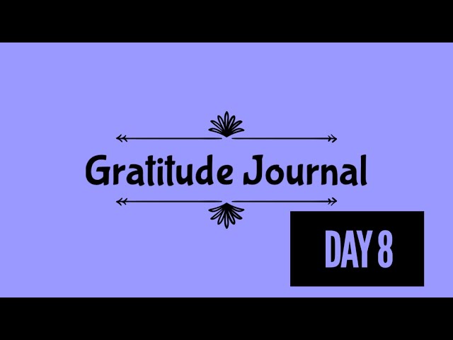 Vídeo relacionado con I am Thankful: A Gratitude Journal for Daily Gratitude and Reflection, Self-Discovery, and Mindful Living