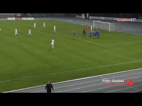Broń Radom   Polonia Warszawa  2 1 skrót meczu