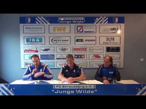 11.11.2018  Pressekonferenz nach dem Oberligaspiel FC Strausberg vs. SV Altlüdersdorf