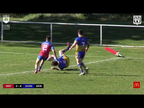 2019 IDRL 2nd Division Round 11 Highlights - Western Suburbs vs Avondale