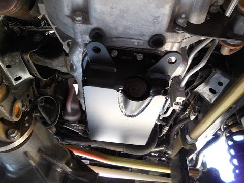 How To: Install EVO Mfg Oil Pan Skid Plate on Jeep Wrangler (RockTrooper)